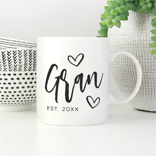 Mug Grand-mère établie pour la première année