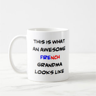 Mug grand-mère française, génial
