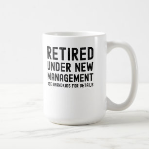 Mug grand-mère grand-père retraite pères jour de m