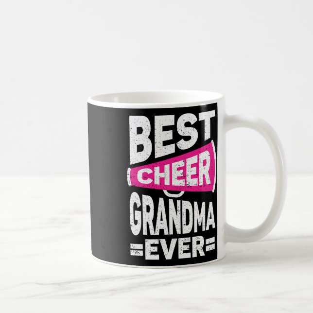 Mug Grand-mère meneuse de claque cheerleading Meilleur (Droite)