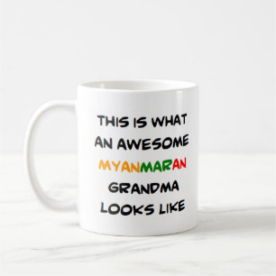 Mug grand-mère myanmarane, géniale