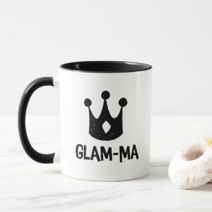 Mug Grand-mère noire de grand-maman de Fascinant-MA