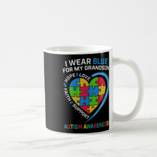 Mug Grand-mère Papi Je Porte Du Bleu Pour Mon Grand-Pè