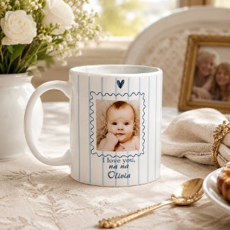 Mug Grand-Mère Personnalisé avec Photo de Bébé
