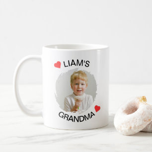 Mug grand-mère personnalisée - Visage enfant perso
