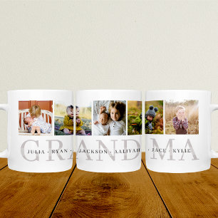 Mug Grand-mère Photo personnalisée Musique
