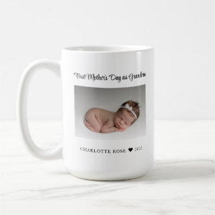 Mug Grand-mère Première Fête des mères Nouveau bébé Ph