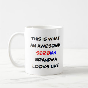 Mug grand-mère serbe, génial