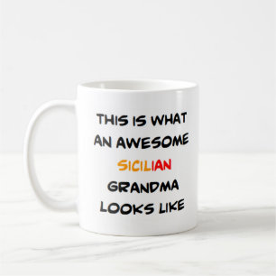 Mug grand-mère sicilienne, formidable
