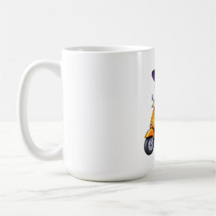 Mug Grand-mère Sorcière Stylée en Chibi sur Scoote