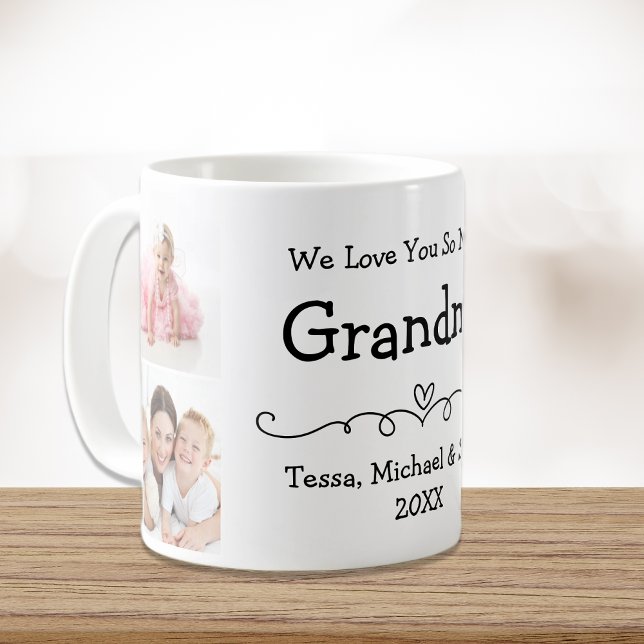 Mug Grand-mère Vous Aimez Photo Personnalisée (Créateur téléchargé)