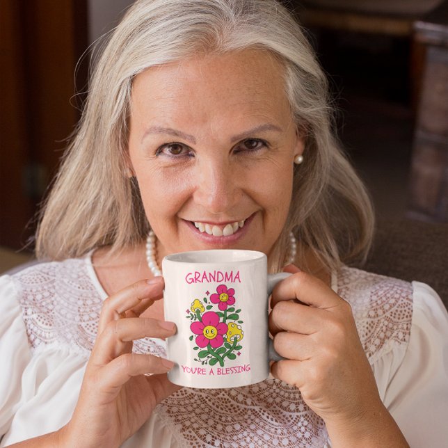 MUG GRAND-MÈRE, VOUS ÊTES UNE FÊTE DE MÈRE BÉNÉFICIANT (Créateur téléchargé)