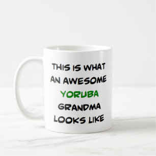 Mug grand-mère yoruba, génial