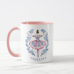 Mug Grand-millénaire Noël Damask Ballerina