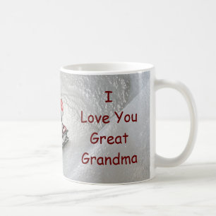 Mug Grand Noël de grand-maman - je t'aime pingouin