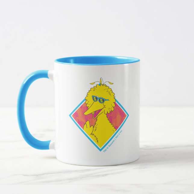 Mug Grand Oiseau | Badge Tropical (Gauche)