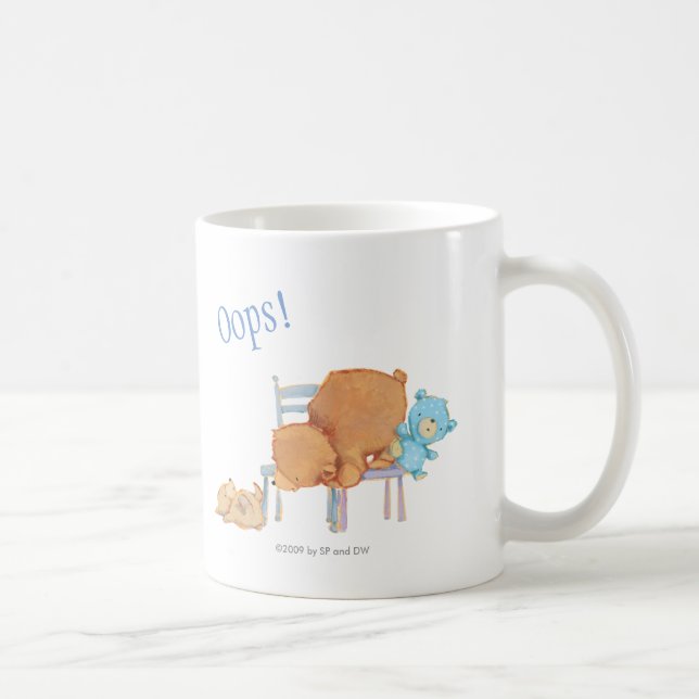 Mug Grand ours Brown, calicot, et chaises souples de (Droite)