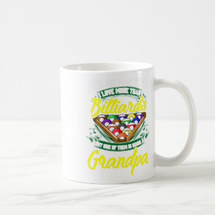 Mug Grand-pa Billard Pool Joueur Ll Stick Papa G