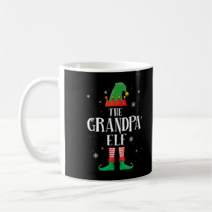 Mug Grand-pa Elf Correspondant Famille Groupe Noël