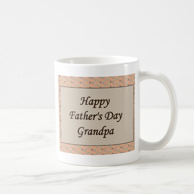 Mug Grand-papa heureux de fête des pères (Droite)