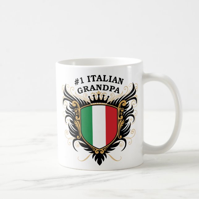 Mug Grand-papa italien du numéro un (Droite)