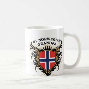 Mug Grand-papa norvégien du numéro un