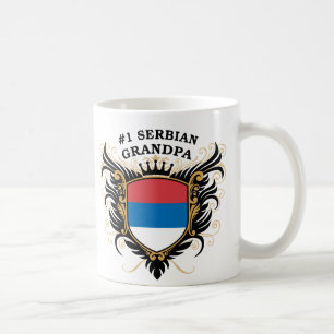 Mug Grand-papa serbe du numéro un