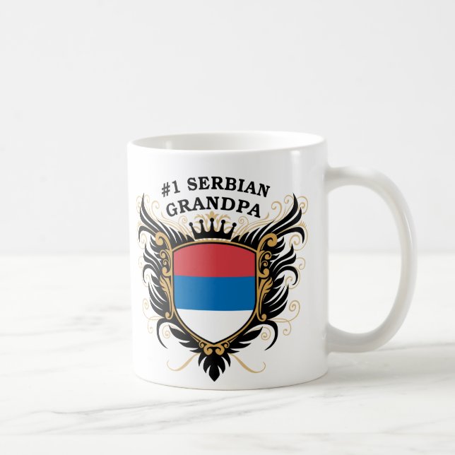 Mug Grand-papa serbe du numéro un (Droite)