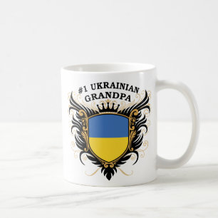 Mug Grand-papa ukrainien du numéro un