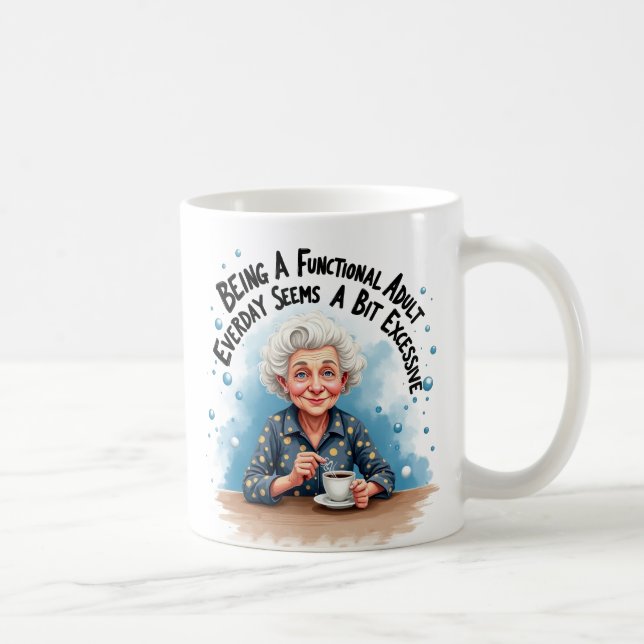 Mug Grand-parent Ami Moderne (Droite)