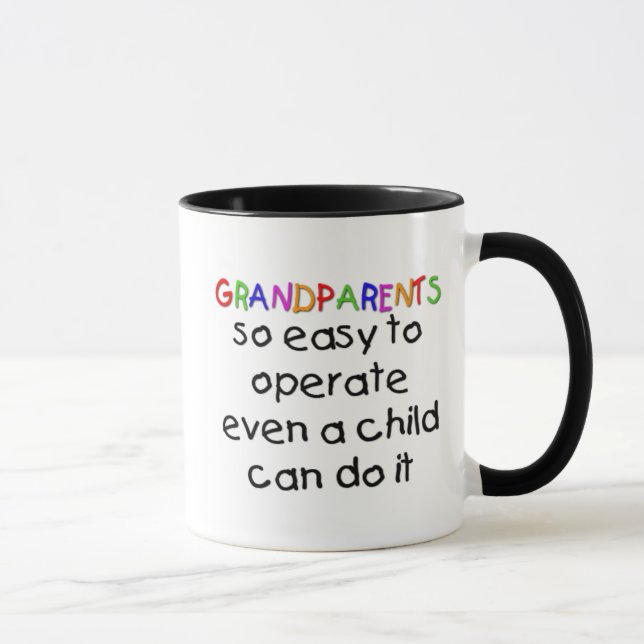 Mug Grand-parents Amour (Droite)