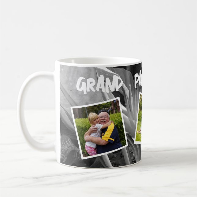 Mug Grand-parents Love 3 Photo Collage (Gauche)