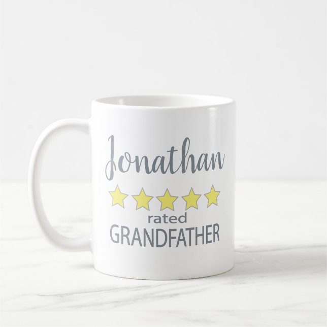 Mug Grand-père 5 étoiles (Gauche)