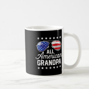 Mug Grand-père américain 4 juillet famille jumelé Sung