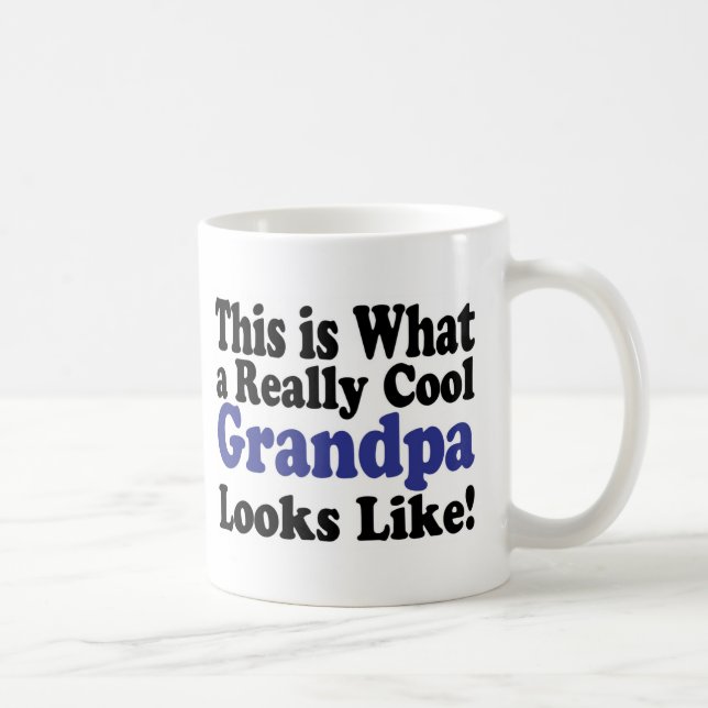 Mug Grand-père cool (Droite)