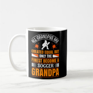 Mug Grand-père de football élégant