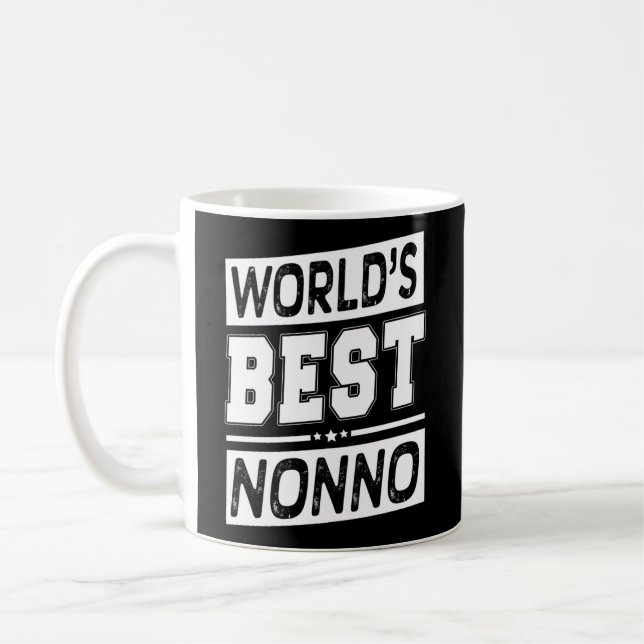 Mug Grand-Père De La Meilleure Fête des pères Nonno Du (Gauche)
