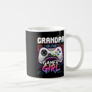 Mug Grand-Père Du Gamer Girl Matching Vidéo Jeu Birt