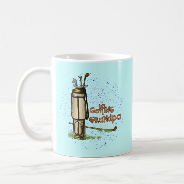Mug Grand-père du golf (Gauche)