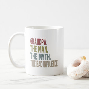 Mug Grand-père l'homme le mythe la légende