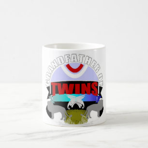 Mug grand-père super fier des jumeaux