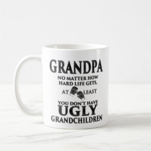 Mug Grand-père, tu n'as pas de petits-enfants moches
