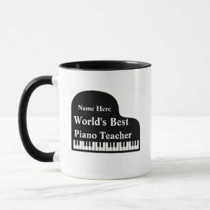 Mug Grand Piano meilleur professeur de piano du monde