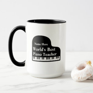 Mug Grand Piano meilleur professeur de piano du monde