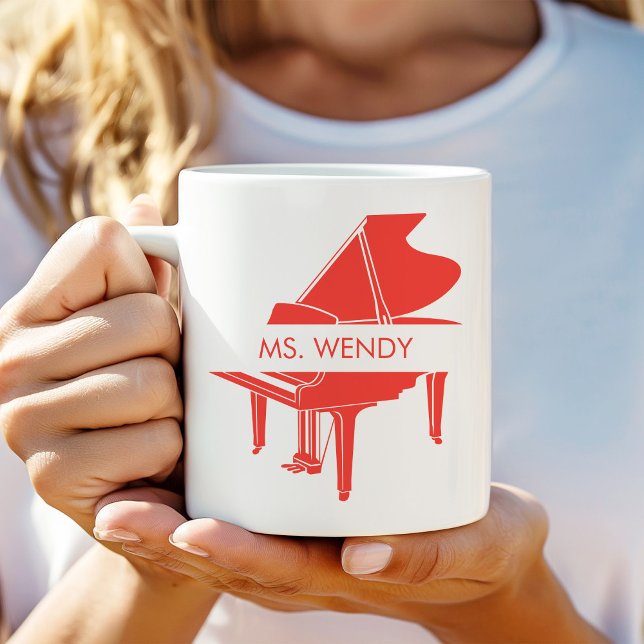 Mug Grand Piano personnalisé (Créateur téléchargé)