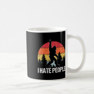 Mug Grand Pied Je Déteste Les Gens Doigt Du Milieu Sas