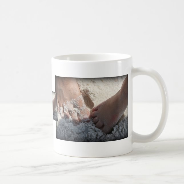 Mug Grand pied peu de pied au golfe de la Floride de (Droite)
