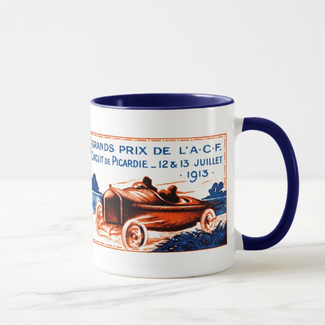 Mug Grand Prix automobile de 1913 (Droite)