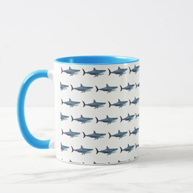 Mug Grand requin blanc (Gauche)