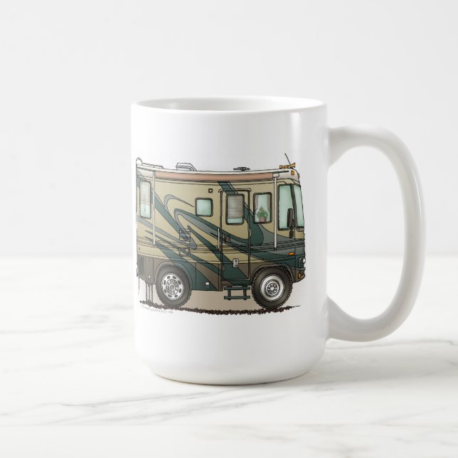 Mug Grand rv car Motorhome du profondément satisfait (Droite)